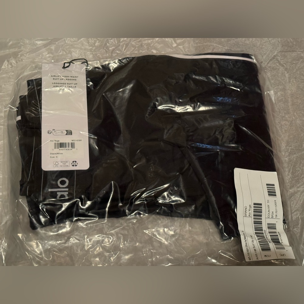 Alo Yoga Airlift High-Waist Suit Up Legging Black S New - Picture 5 of 6